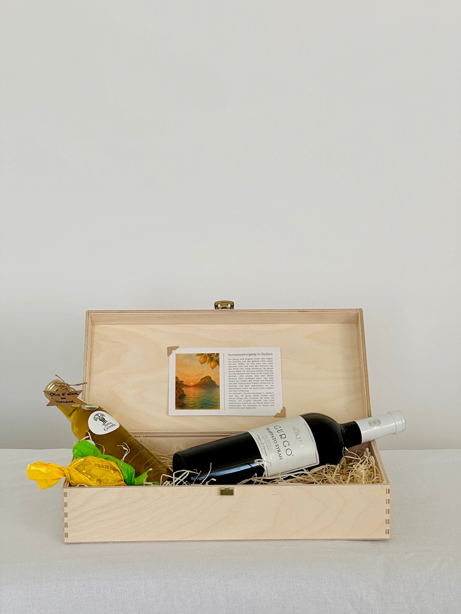 Sonnenuntergang auf Sizilien